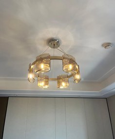 Lustra Ella 60cm, Gold