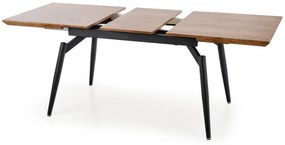 Set masa extensibila Cambell L140-180 + 4 scaune K404 velvet verde
