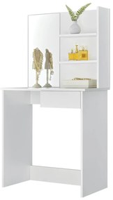 Măsuță decorativă BELEZA, albă