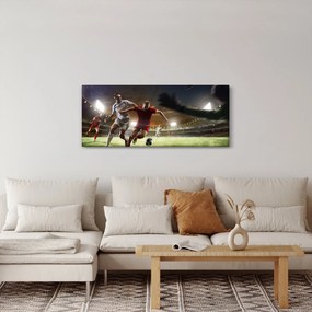 Tablou - Fotbaliști în acțiune (120x50 cm)