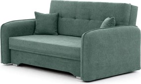 OFERTA Canapea extensibila 2 locuri LAINE, verde II. calitate