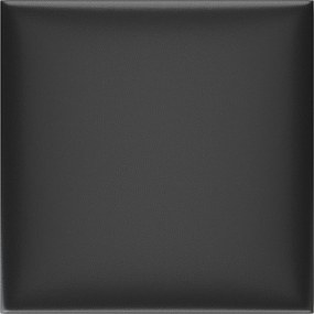 vidaXL Tăblie de Pat pentru Perete 12 pcs Negru 30 x 30 cm țesătură