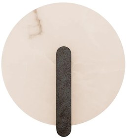 Aplica de perete LED, Ambientala, ALABASTER, Ruginiu, ZB-2553
