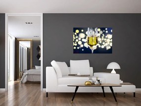 Tablou cu șampanie (90x60 cm)
