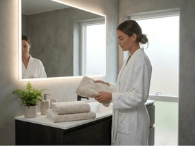 Prosop CLYR 50x100 cm crem, 100% bumbac