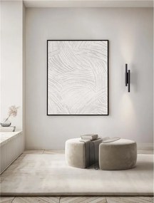 Aplica LED ambientala stil minimalist PARON 2 negru H-38cm