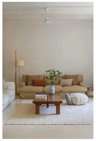 Covor crem lavabil/țesut manual din bumbac 200x300 cm Mosaic – Lorena Canals