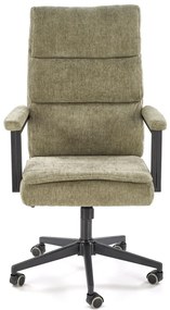 Scaun de birou Adriano stofa olive H110 cm