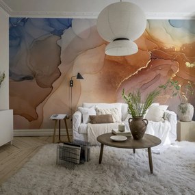 Fototapet, Colors in Harmony, Coral, Rebel Walls