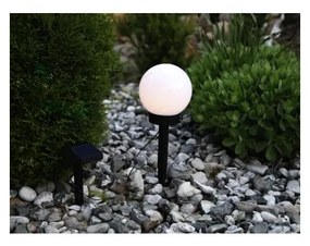 Lampadar solar LED pentru grădină Star Trading Globe Stick, ⌀ 15 cm