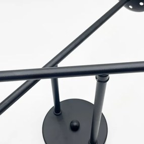 Brilagi - Lustră aplicată MALIVA 4xE14/15W/230V negru/alb