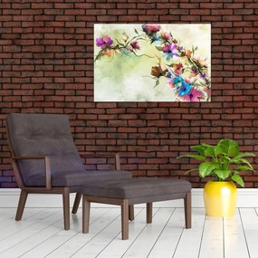 Tablou - Pictua cu flori (90x60 cm)