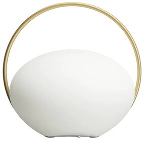 Veioză albă LED cu intensitate reglabilă (înălțime 19 cm) Orbit – UMAGE