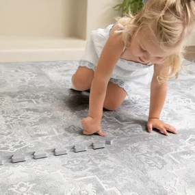 Covor puzzle Parisa Gri