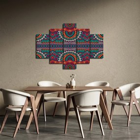 Tablou cu bastracție ornamentală (150x105 cm)