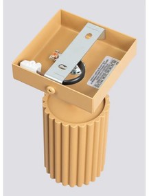 Spot auriu 8x16 cm Gleam – Sollux