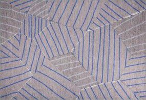 Covor FUNK CHENILLE, 75x150 cm, forma dreptunghiulara, poliester, bej/