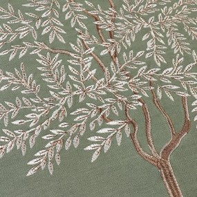 Pernă decorativă din bumbac 45x45 cm Woodland Trees Embroidered – Catherine Lansfield