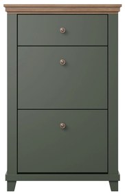 Comodă Navori (verde + stejar lefkas). 1091863