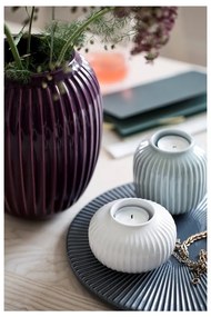 Sfeșnic din porțelan Kähler Design Hammershoi, ⌀ 8 cm, alb