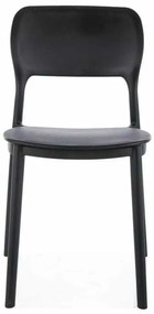 Scaun de bucătărie Punto, negru