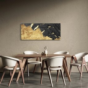 Tablou - Structura de aur N⁰1 (120x50 cm)