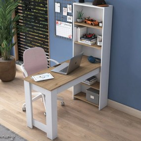 Biro Halon Alb și Nuc