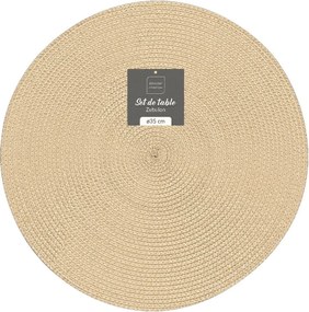 Suport pentru farfurii din plastic ø 35 cm Zebulon – douceur d'intérieur