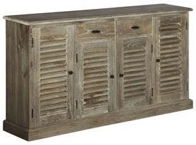 245508 vidaXL Dulap, lemn masiv de mindi, 145 x 32,5 x 77 cm