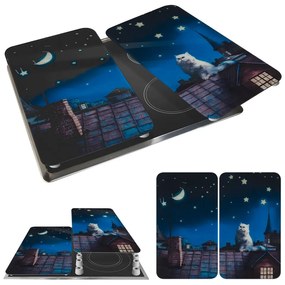 Protecții de aragaz 2 buc. din sticlă temperată 30x52 cm – Maximex