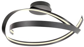 Redo 01-3614 - Plafonieră LED dimmabilă IMPULS LED/34W/230V, negru