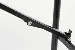 Bancă de grădină pliantă - design rotun maro 180x25 cm