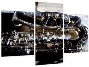 Tablou - Saxofon (90x60 cm)