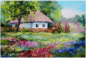 Tablou - Cabană (90x60 cm)