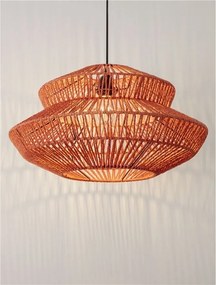 Lustra/Pendul design natural NUA orange