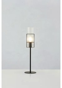 Lampă de masă TUBO 1xE14/40W/230V 50 cm negru/transparent Markslöjd 108555