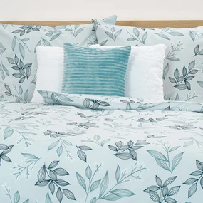 Lenjerie de pat din bumbac 4Home Frosty Leaves ,140 x 200 cm, 70 x 90 cm, 140 x 200 cm, 70 x 90 cm