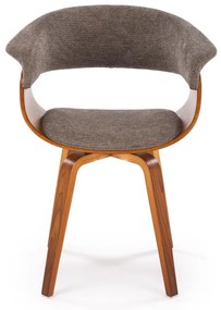 Scaun K545 gri/nuc H83 cm