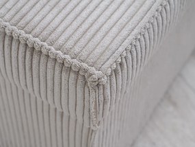 Taburet crem SMART COSARO cu spatiu de depozitare 65x65 cm