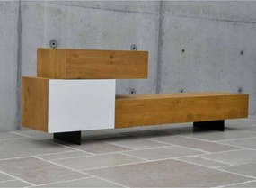 COMODA TV lemn masiv - 180 CM / 45 CM / H 76 CM