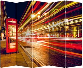 Paravan - Căsuța telefonică roșie din Londra (210x170 cm)
