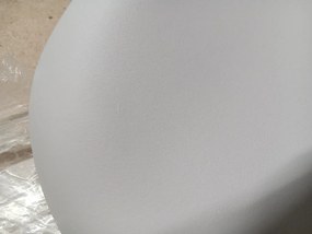 OFERTA Scaun de masa OSAKA din plastic, gri-maro calitatea II