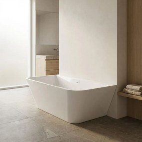 Cada freestanding Rune Oddvar acril alb lucios 170x80 cm lipitadeperete,BTW