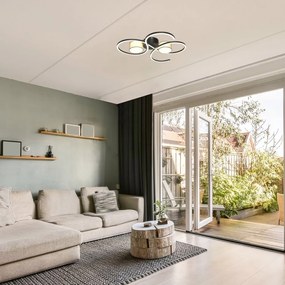 Plafoniera, Lustra LED aplicata moderna Shiena