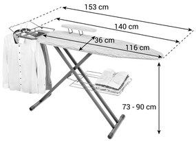 Masă de călcat Fancy Home – Tescoma