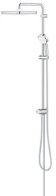 Coloana de dus cu comutator, culoare crom, Grohe Tempesta Cosmopolitan 250 Cube