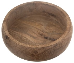 Bol în culoare naturală din lemn ø 20 cm Mango – Orion