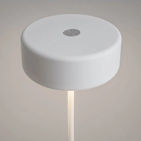 Lampa portabila cu baterii AI design alb