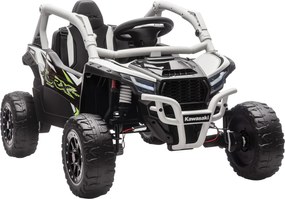 AIYAPLAY Vehicul off-road electric 12V pentru copii, telecomandă, lumini LED, muzică, claxon, pentru copii de 3-8 ani, gri | Aosom Romania