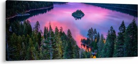 Tablou - Lacul Tahoe, Sierra Nevada, California, SUA (120x50 cm)